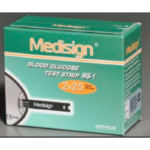 Medisign Glucose Strip 50's