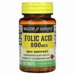 SOIS'S Folic Acid 800 Mcg 100 Tablets