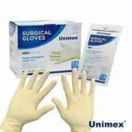 YMS Sterile Surgical Gloves Poeder Free (Pair)-Size-8.0