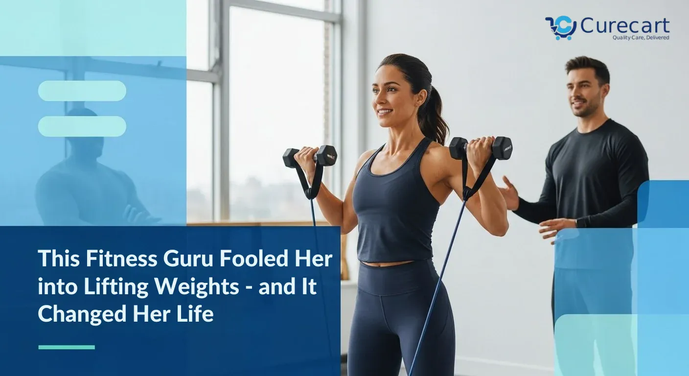This Fitness Guru Fooled Her into Lifting Weights