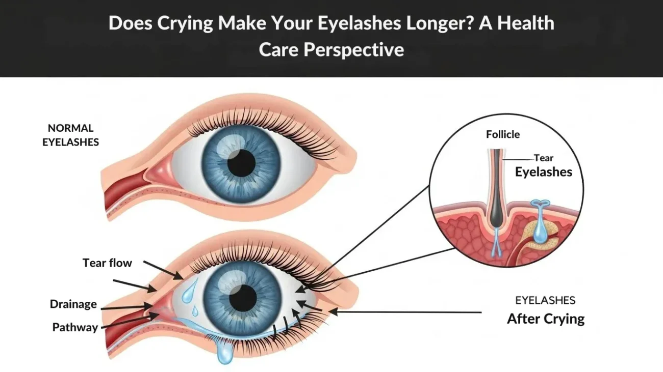 Does Crying Make Your Eyelashes Longer