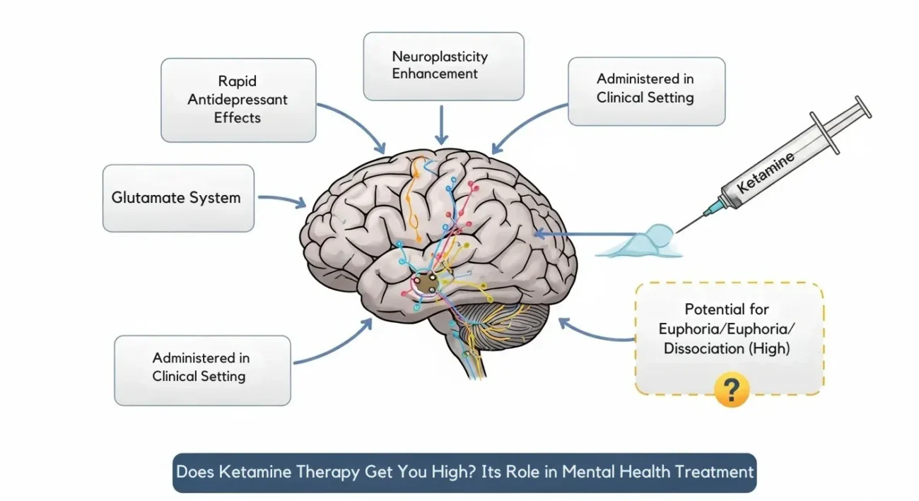 Does Ketamine Therapy Get You High