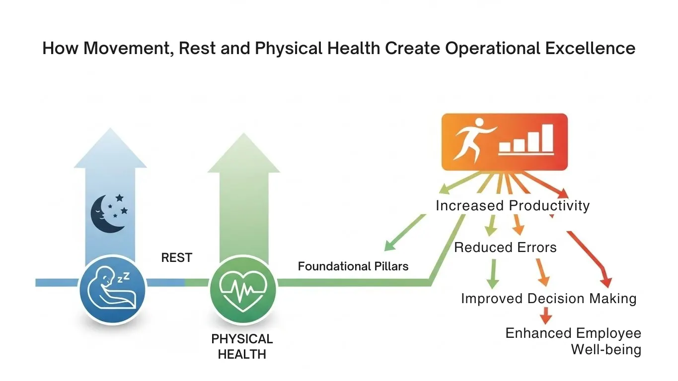 How Movement, Rest and Physical Health Create Operational Excellence